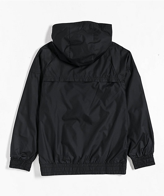 Nike Sportswear Kids Black Windbreaker Jacket
