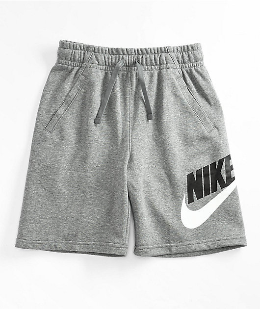 Nike Sportswear Kids Grey Fleece Sweat Shorts