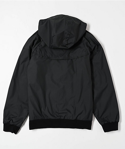 Nike Sportswear Kids Windrunner Black Windbreaker Jacket
