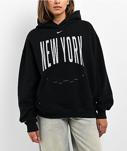 Nike Sportswear New York Black Oversized Hoodie