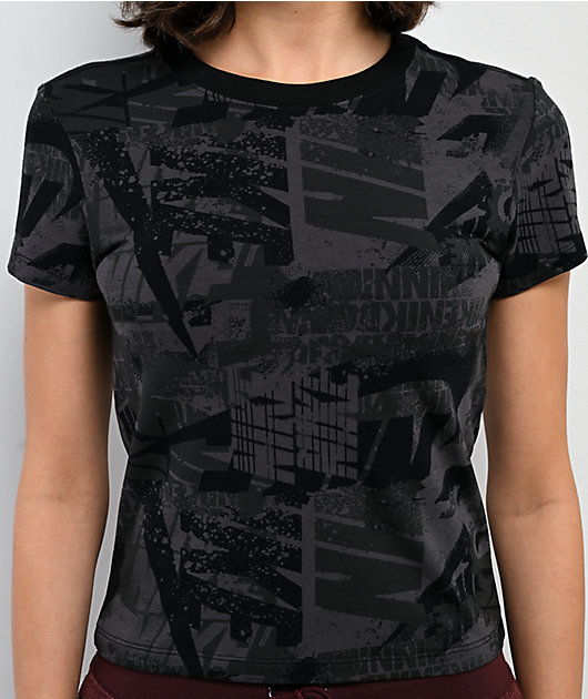 Nike Sportswear Street Black Slim T-Shirt