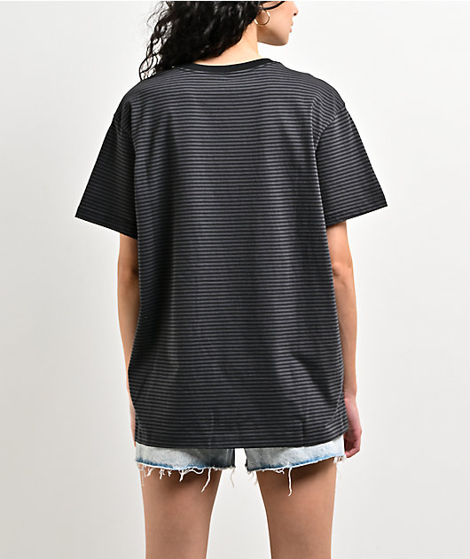 Nike Sportswear Striped Black T-Shirt