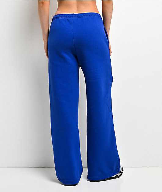 Nike Sportswear Studio Old Royal Blue Wide Leg Sweatpants