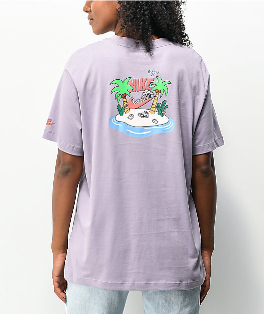 Nike Sportswear Summer Violet T Shirt Zumiez