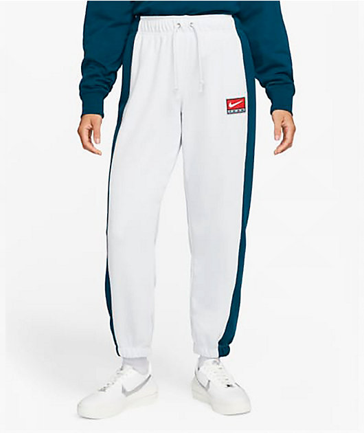 Nike Sportswear pantalones deportivos azul y blanco