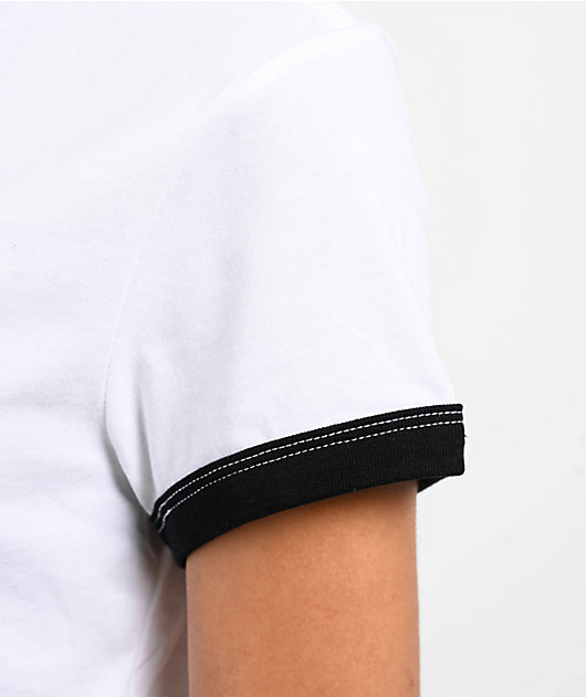 Nike Sportswear Vintage Black & White Ringer T-Shirt