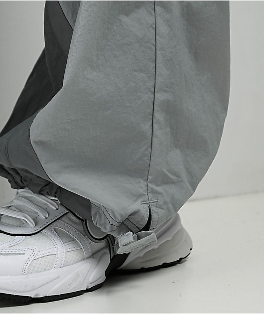 Nike Sportswear Woven Grey & Green Track Pants