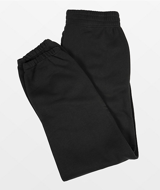 Nike Sportwear High Rise Black Fleece Sweatpants