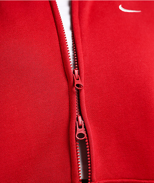 Nike Studio Red Zip Hoodie
