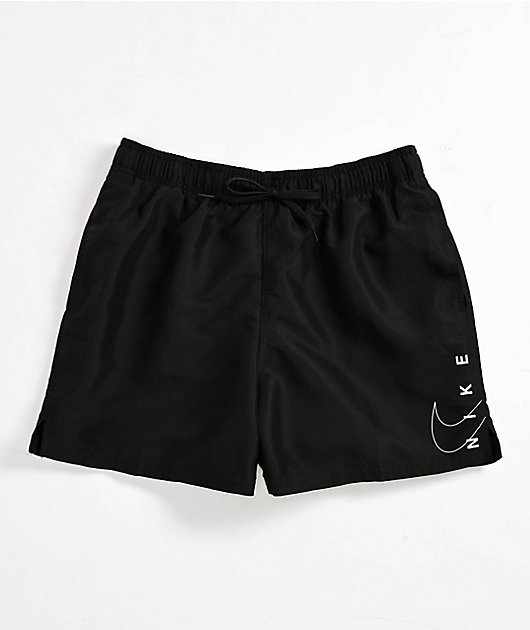 Nike Swim Swoosh Black Board Shorts