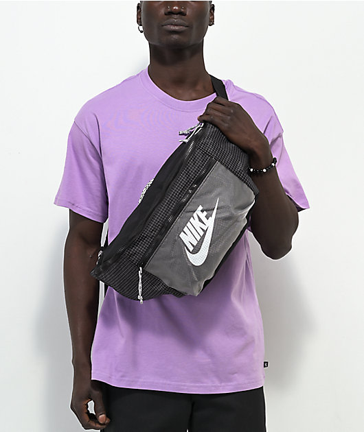 Nike Tech Black White Fanny Pack Zumiez