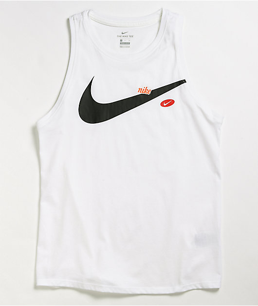 Nike Tom camiseta blanca sin mangas | Zumiez