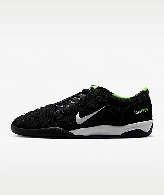 Nike Total 90 Black, White & Volt Green Shoes