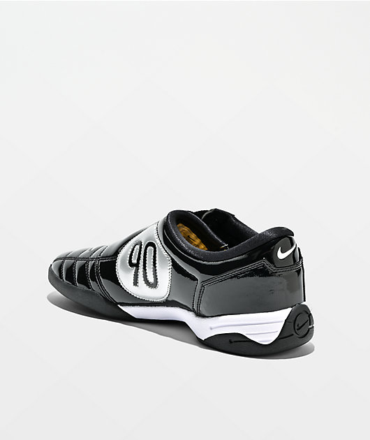 Nike Total90 Black & Silver Shoes | Zumiez