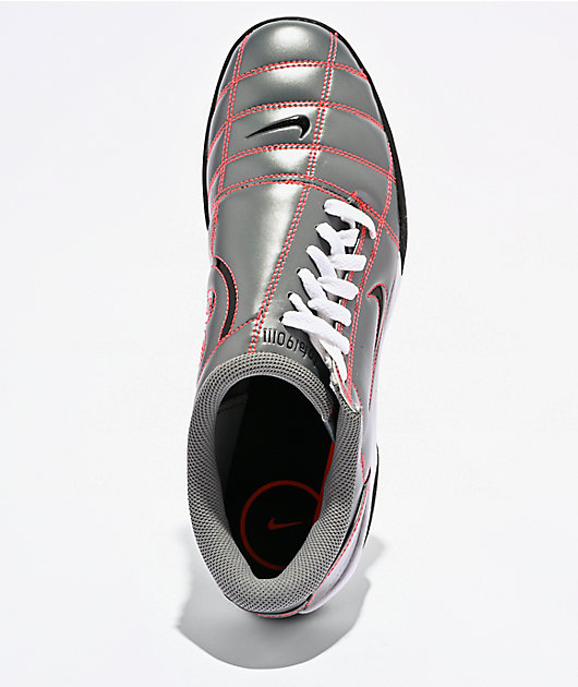 Nike Total90 Smoke Grey & Bright Crimson Shoes