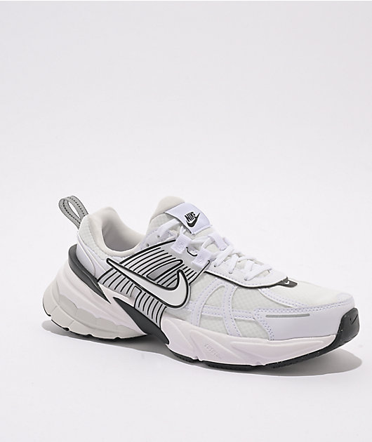Nike V2K Run White & Platinum Tint Shoes | Zumiez