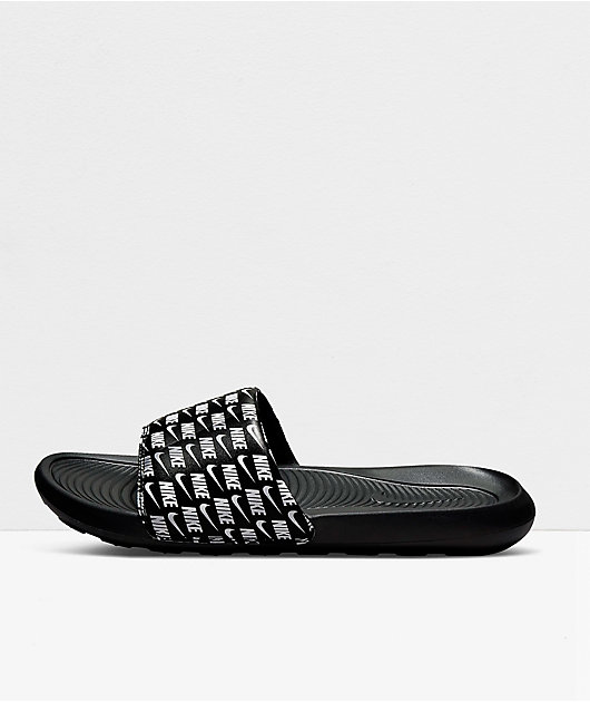 Nike just do on sale it black slides