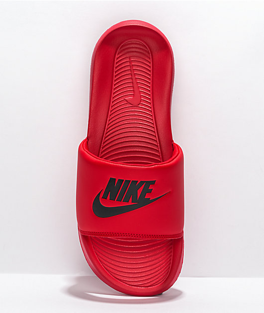 Margaret Mitchell Spectaculair creatief Nike Victori One University Red Slide Sandals