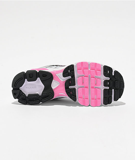 Nike Women's Air Max Moto 2K White, Metallic Silver & Pink Shoes