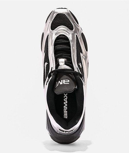 Nike Women's Air Max Muse Metallic Silver & Black Shoes