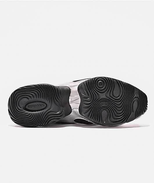 Nike Women's Air Max Muse Metallic Silver & Black Shoes