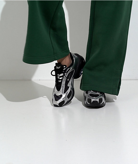 Nike Women's Air Max Muse Metallic Silver & Black Shoes video