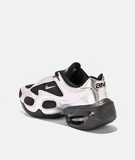Nike Women's Air Max Muse Metallic Silver & Black Shoes | Zumiez
