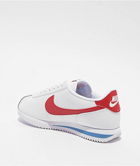Nike Women s Cortez White Varsity Red Varsity Blue Shoes