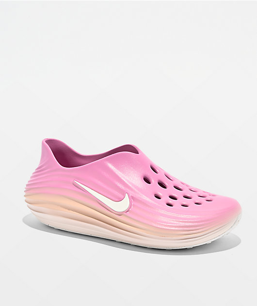 なみ Nike Women's ReactX Rejuven8 Pink & Orange Shoes | Zumiez