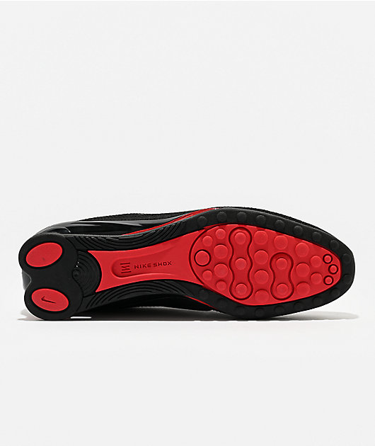 Nike Women's Shox Z Black & University Red Shoes | Zumiez