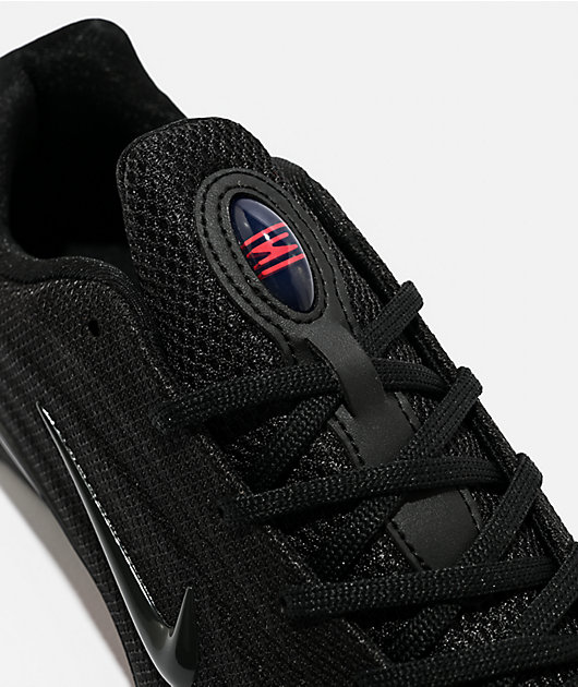 Nike Women's Shox Z Black & University Red Shoes | Zumiez