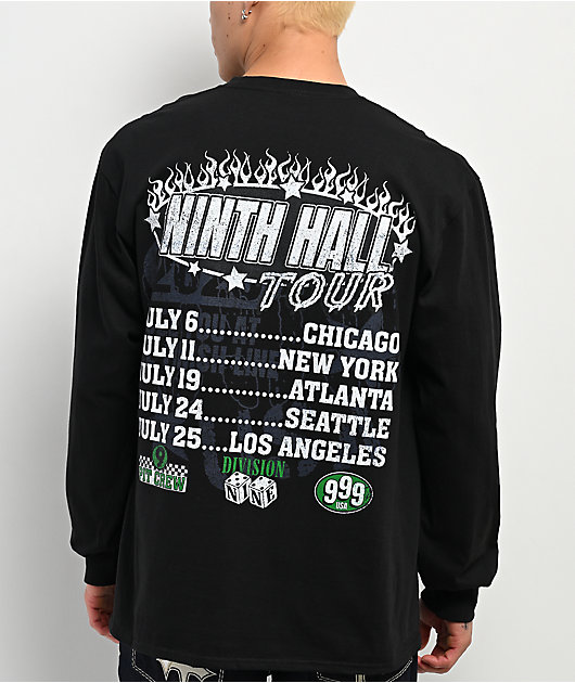 Ninth Hall 999 Black Long Sleeve T-Shirt | Zumiez