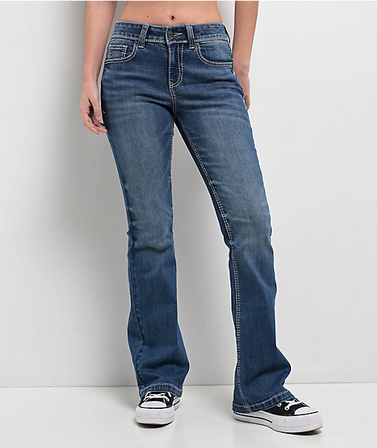 Ninth Hall Alyssia Blue Wash Bootcut Jeans