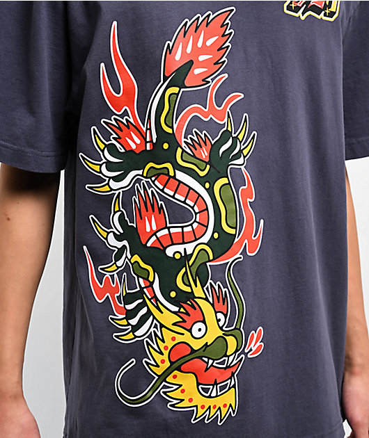 Ninth Hall Ambush Dragon Navy T-Shirt | Zumiez