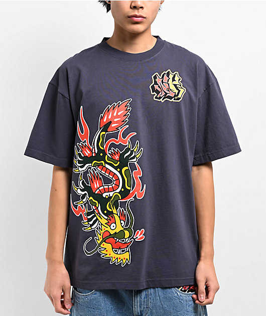 Ninth Hall Ambush Dragon Navy T-Shirt | Zumiez