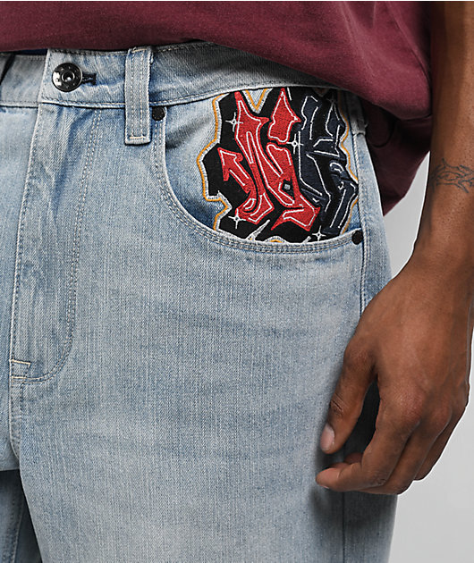Ninth Hall Ambush Light Blue Wash Loose Fit Jeans