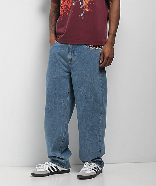 Ninth Hall Ambush Medium Blue Loose Fit Jeans 