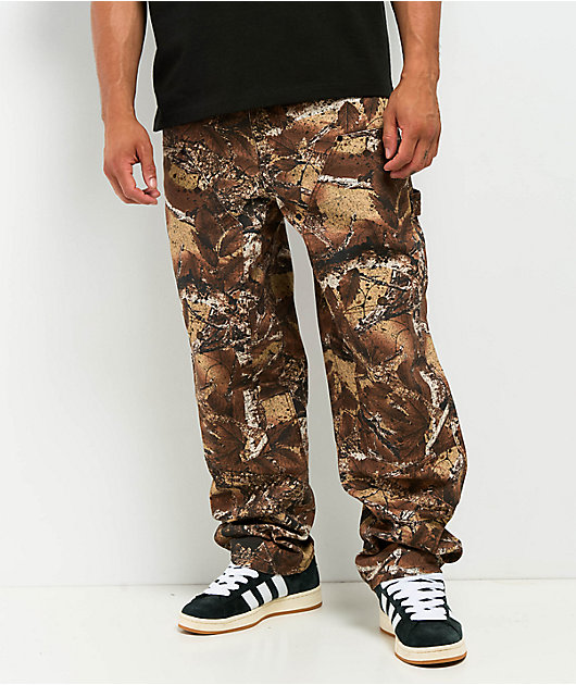 Ninth Hall Ambush Painter Camo Loose Fit Carpenter Pants | Zumiez