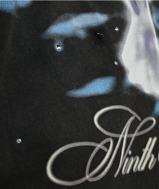 Ninth Hall Among The Stars Vintage Black T-Shirt