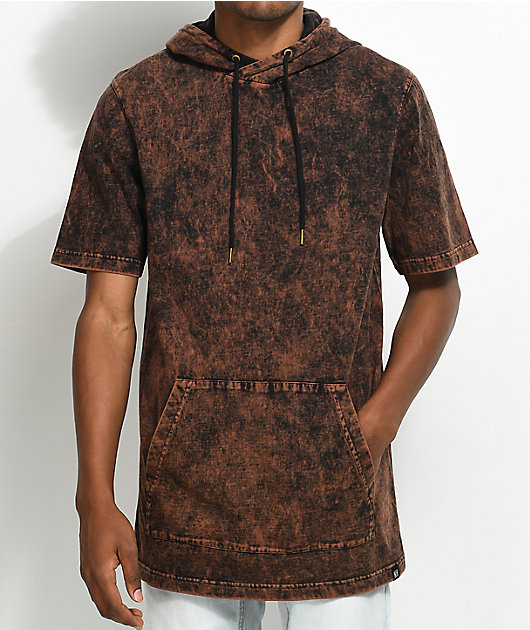 browns short sleeve hoodie