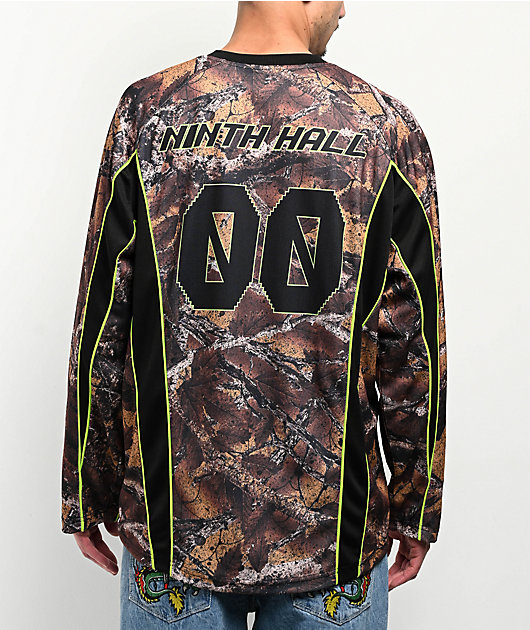 Ninth Hall Backfire Camo Long Sleeve Jersey | Zumiez