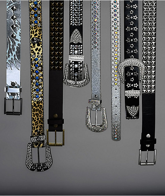 Ninth Hall Bling It On Black Belt | Zumiez