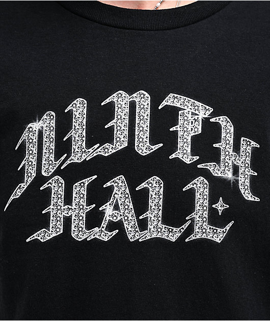 Ninth Hall Bling Mode Black T-Shirt