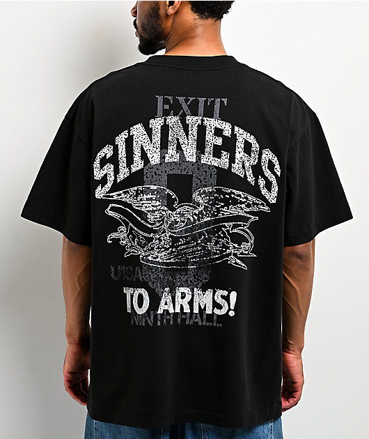 Ninth Hall Boot Camp Blues Black T-Shirt