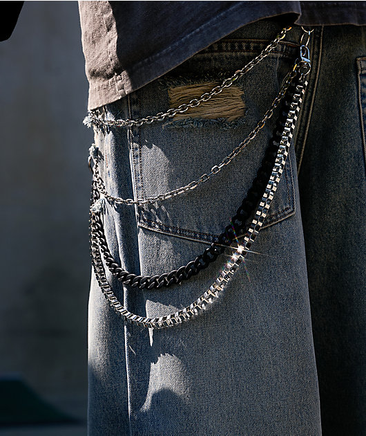 Ninth Hall Box Silver Pocket Chain