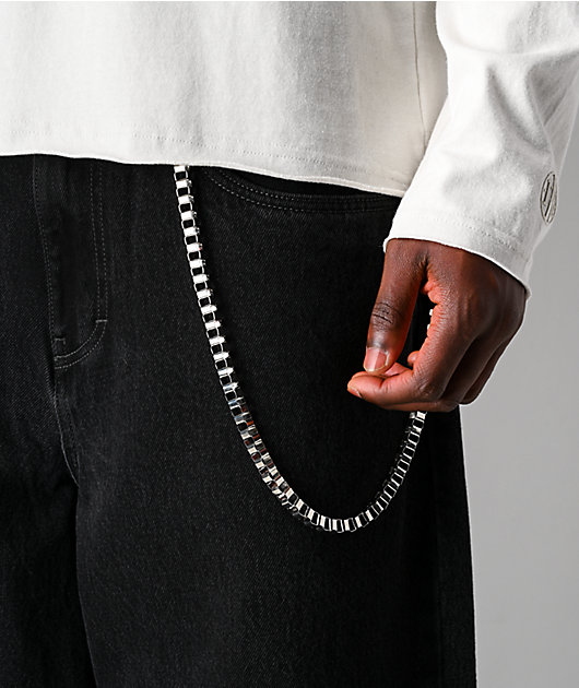 Ninth Hall Box Silver Pocket Chain