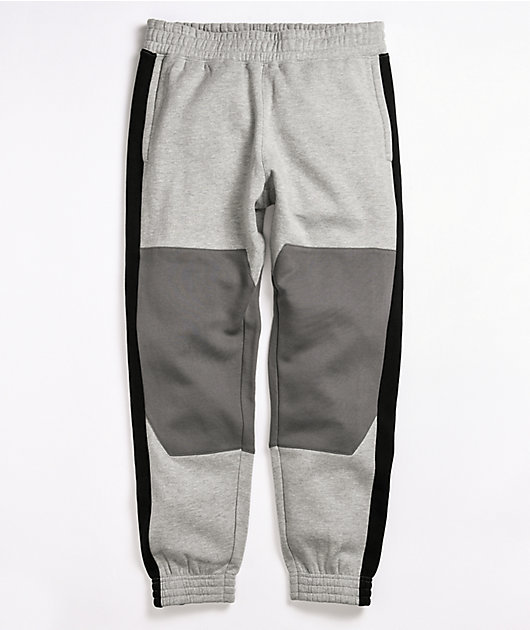 grey fleece joggers