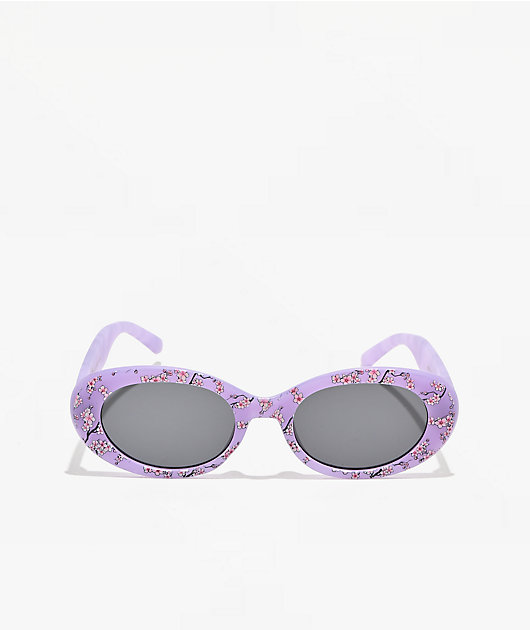 Ninth Hall Cherry Blossom Purple Sunglasses