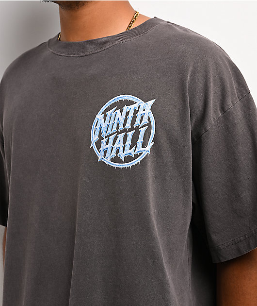 Ninth Hall Cold Circle Grey Wash T-Shirt