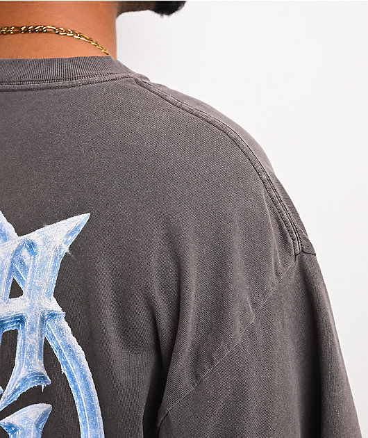 Ninth Hall Cold Circle Grey Wash T-Shirt